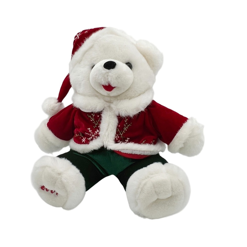Dan Dee Snowflake Teddy Bear‎ Collector's Choice Christmas Plush 14" Tags 2007